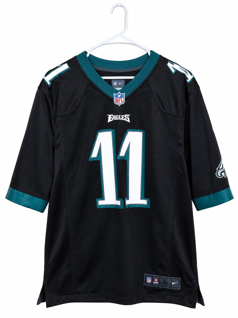 Nike NFL Philadelphia Eagles #11 Black & Midnight Green Kids Jersey